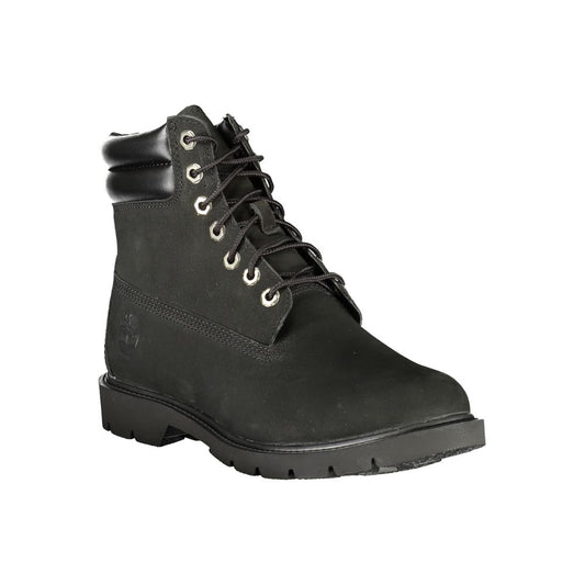 Timberland Black Polyester Ankle