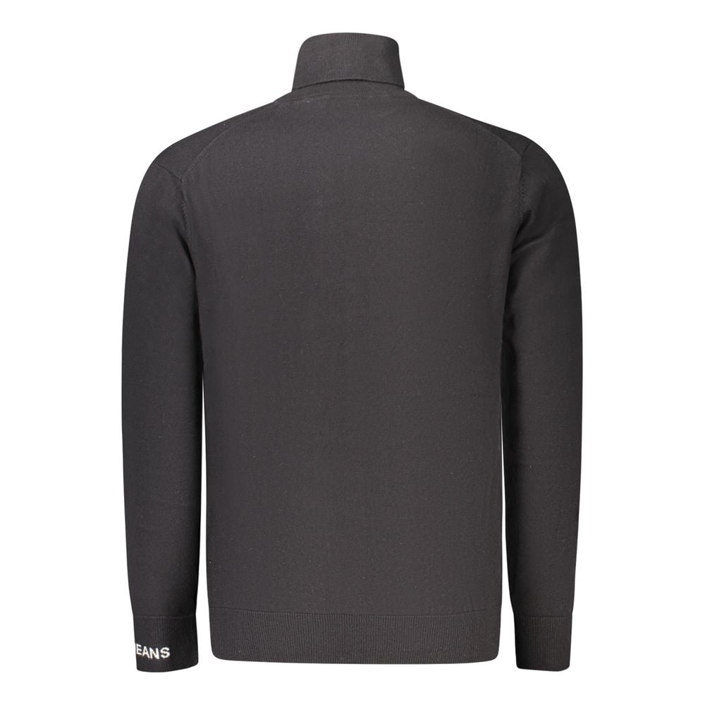 Pepe Jeans Black Cotton Sweater