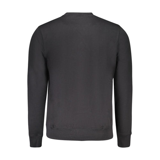 North Sails Black Cotton Men's Sweatshirt