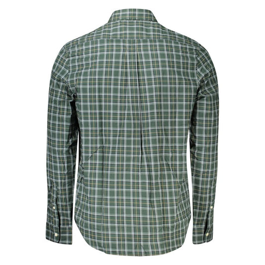 Timberland Verde Cotton Men Shirt