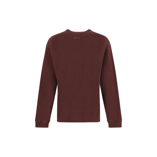 Dolce & Gabbana Bordeaux Cotton Sweatshirt