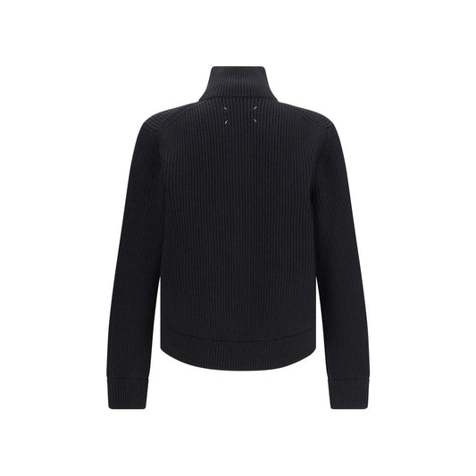 Margiela Black Cotton Cardigan