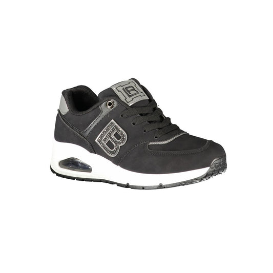 Laura Biagiotti Black Polyester Women Sneaker