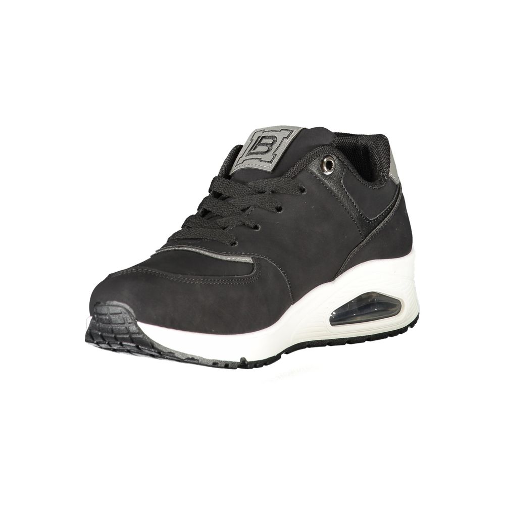 Laura Biagiotti Black Polyester Women Sneaker