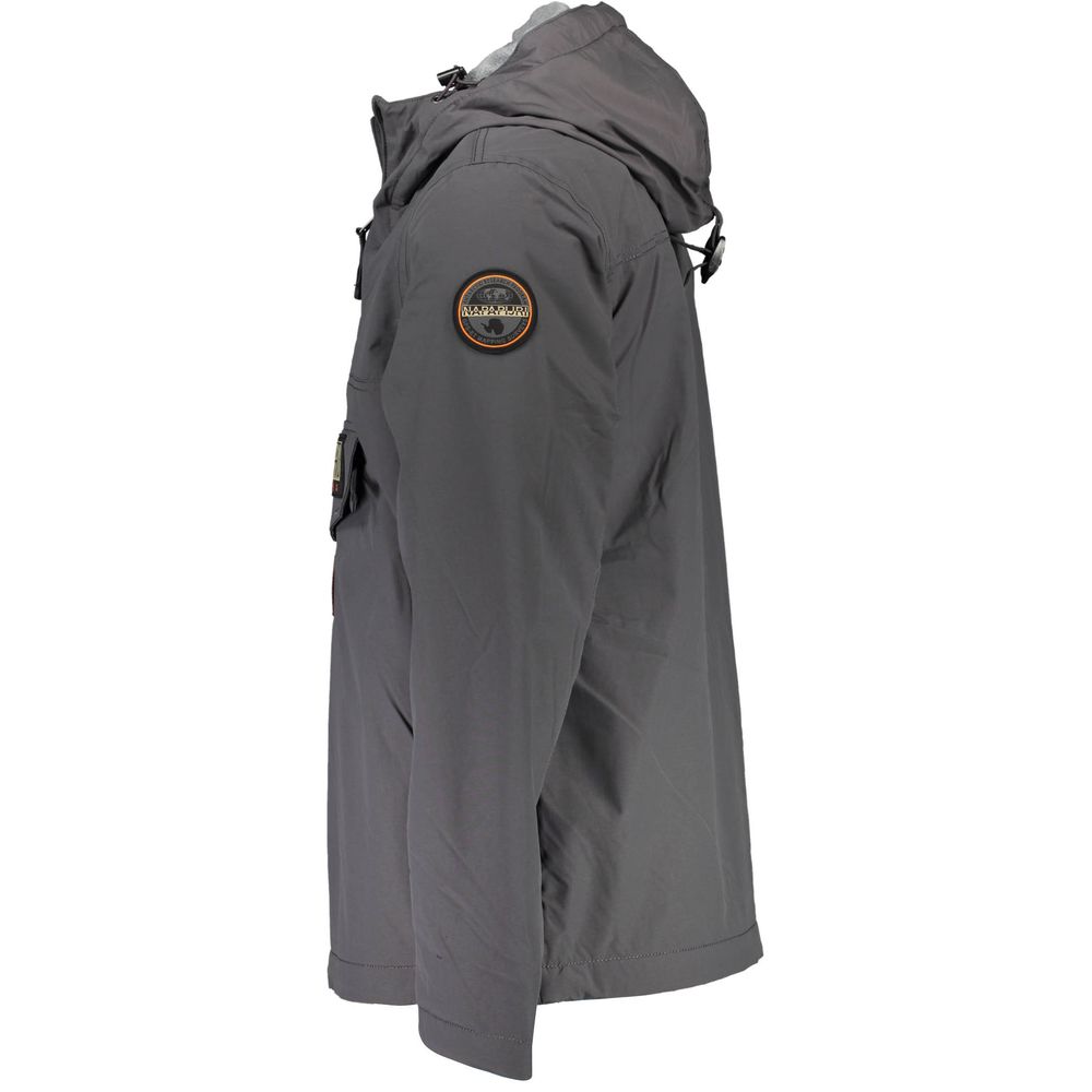 Napapijri Grigio Polyamide Men's Jacket