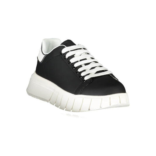 Gaelle Paris Black Polyester Sneaker