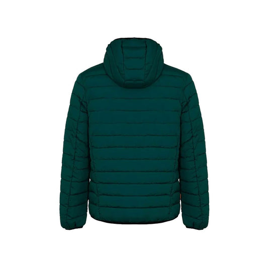 Suns Green Polyester Jackets & Coat