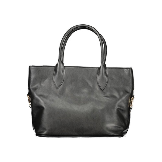 Laura Biagiotti Black PVC Women Handbag