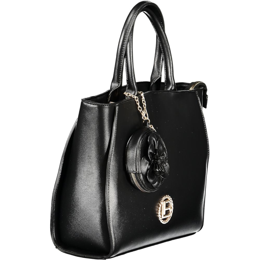 Laura Biagiotti Black Pvc Handbag