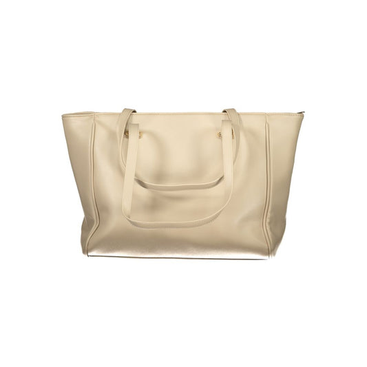 Laura Biagiotti Beige Pvc Handbag