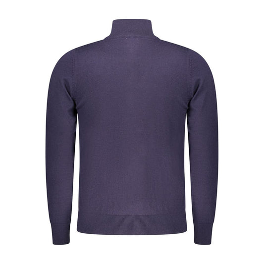 Rifle Blue Wool Men Sweater