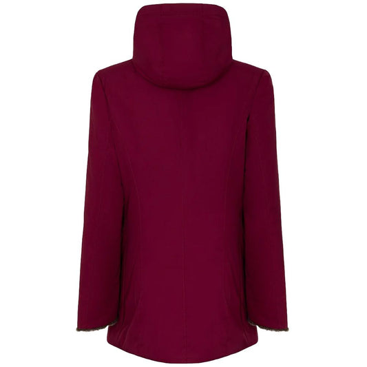 Suns Red Polyester Jackets & Coat