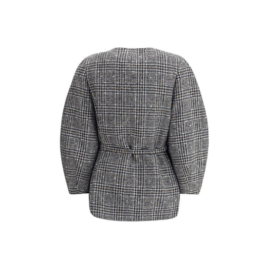 Fendi Gray Fleece Wool Clothing