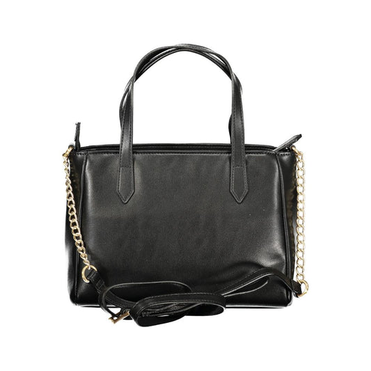 Mario Valentino Black Polyethylene Handbag