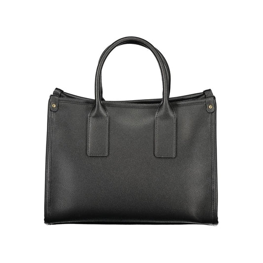 Mario Valentino Black Polyethylene Handbag