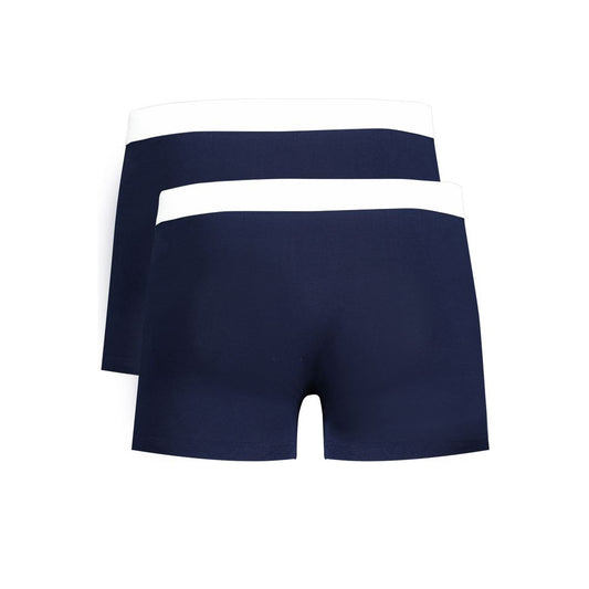 Trussardi Blue Cotton Underwear
