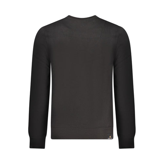 Accademia Militare Black Cotton Men Sweater