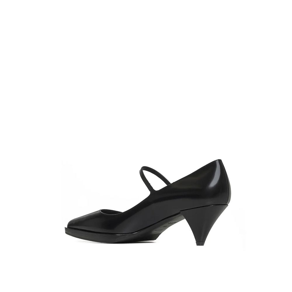 Prada Black Calfskin High Heel Pumps