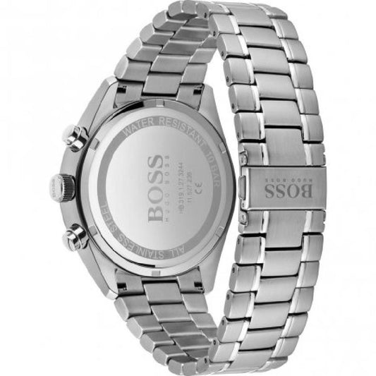 Hugo Boss Gray Stainless Steel Dress Watch