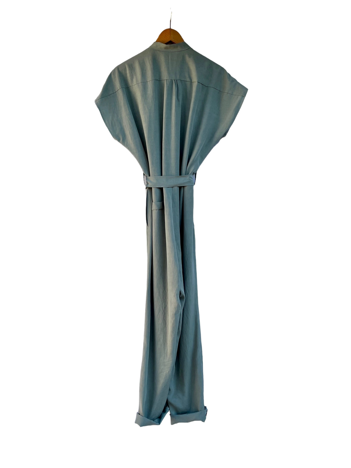 651 Anet Relaxed Lyocell Jumpsuit Sage green