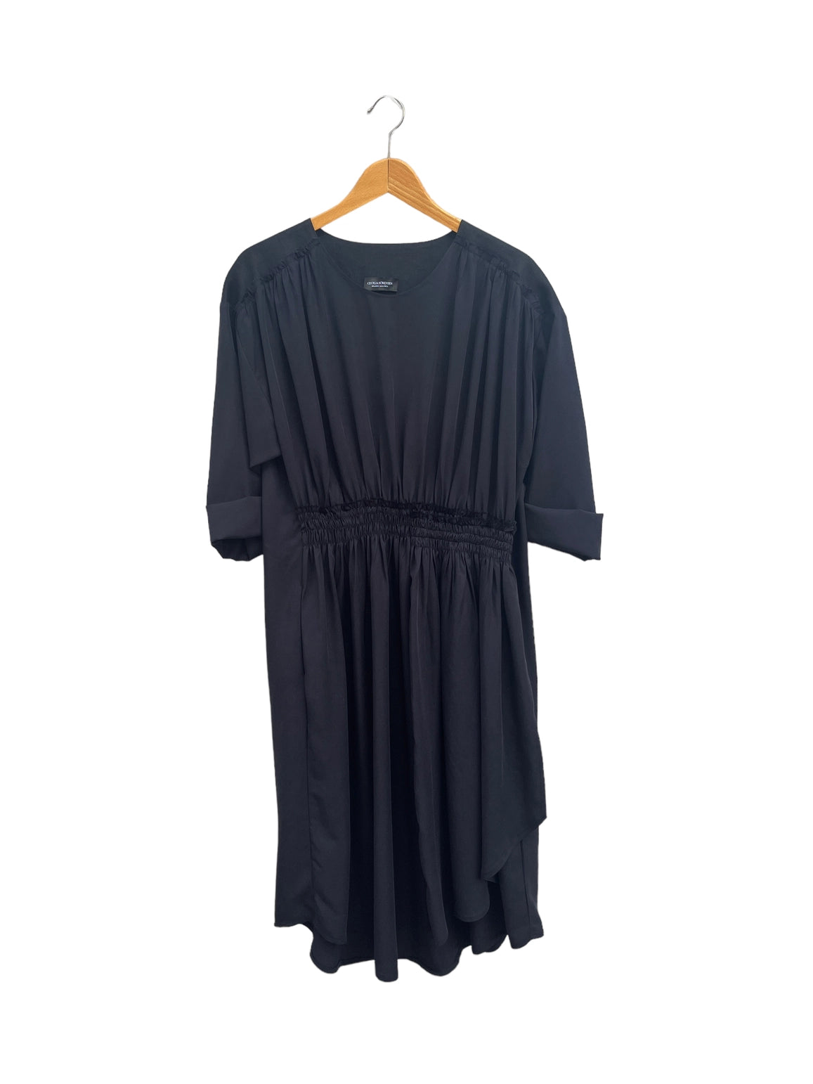777 Drap Dress Terracotta Lyocell