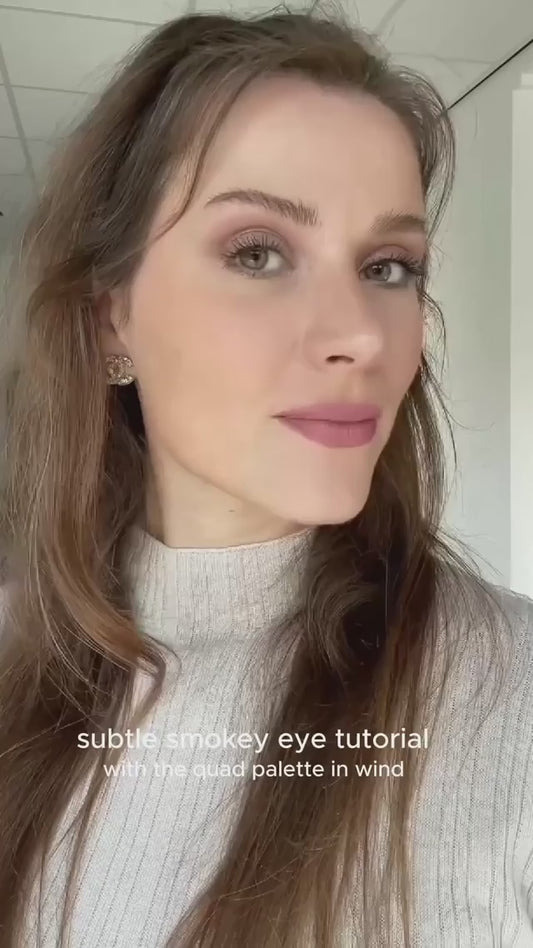 INIKA Organic Quad Eyeshadow Palette (Wind)