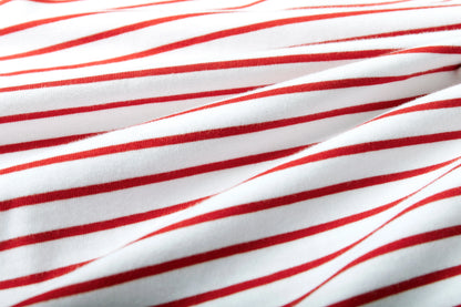 Striped Boat Neck Top