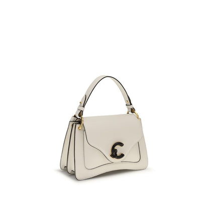 Coccinelle Beige Calf Leather Bos Taurus Shoulder Bag