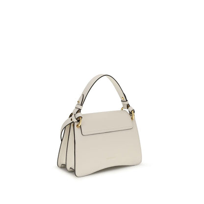 Coccinelle Beige Calf Leather Bos Taurus Shoulder Bag