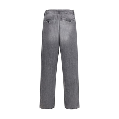 Maison Margiela Gray Cotton Jeans Denim