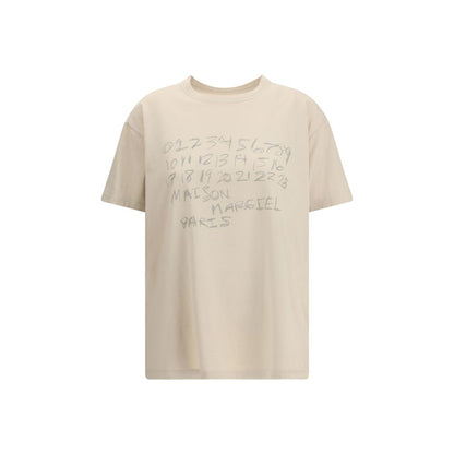Maison Margiela Beige Cotton T-Shirt