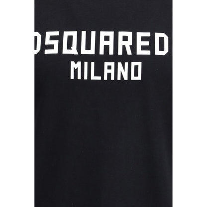 Dsquared² Black Cotton T-Shirt