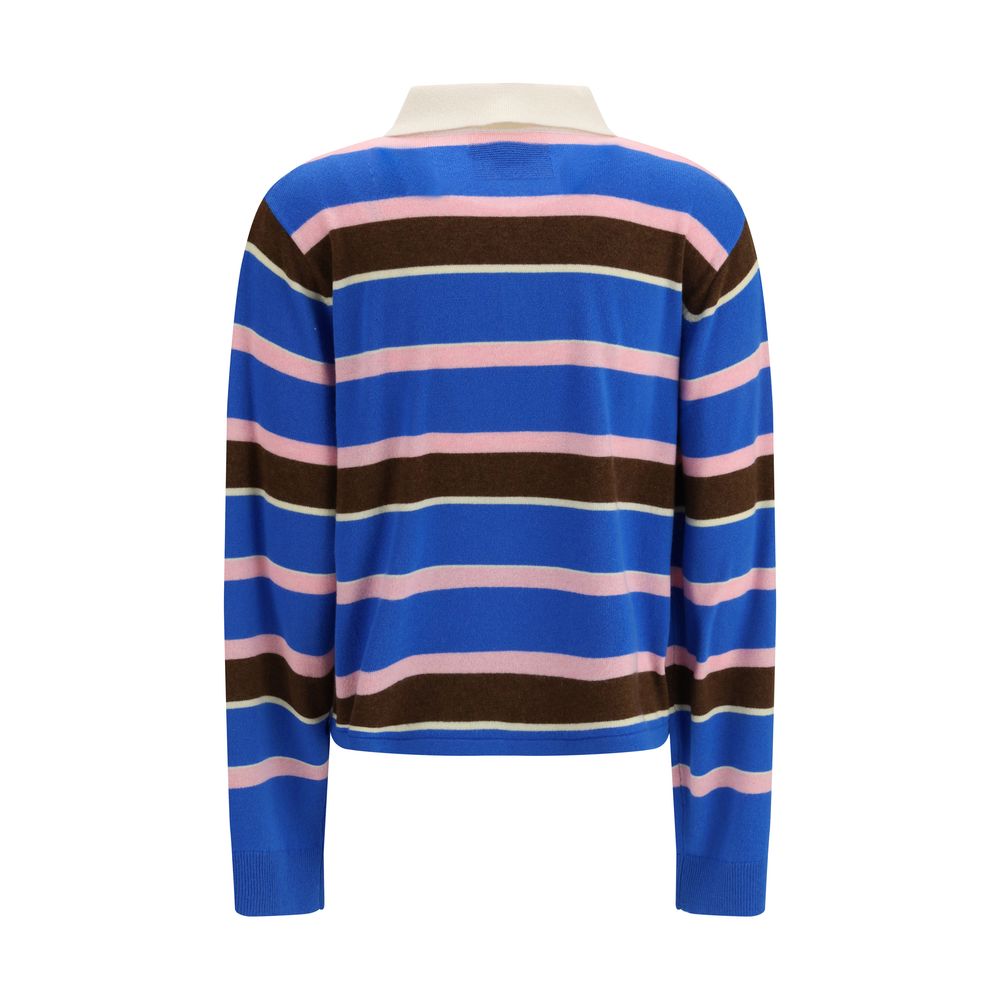 Guest in Residence Blue Cashmere Sweater