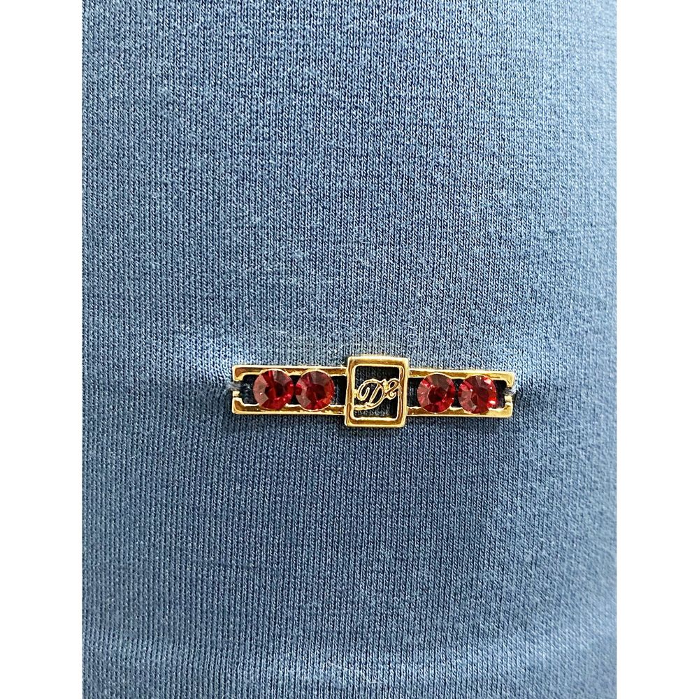 Dsquared² Blue Viscose Tank Tops