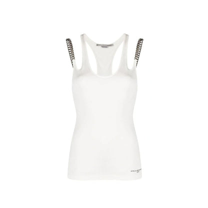 Stella McCartney White Cotton Tank Tops