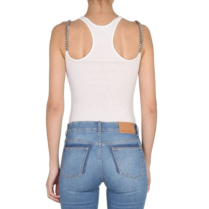 Stella McCartney White Cotton Tank Tops