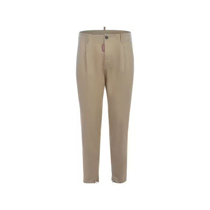 Dsquared² Beige Cotton Chino Pants