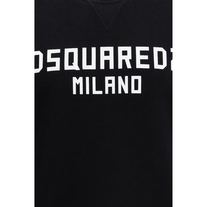 Dsquared² Black Cotton Sweatshirt