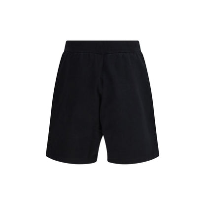 Dsquared² Black Cotton Bermuda Shorts