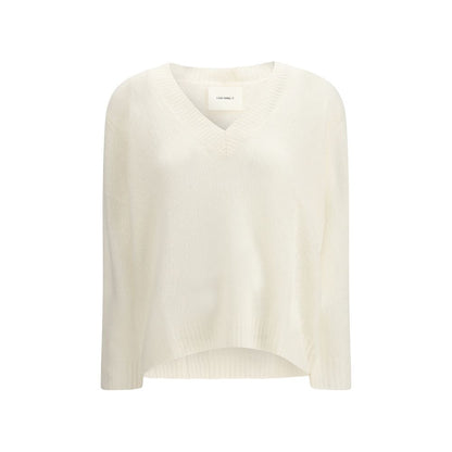 Lisa Yang White Cashmere Sweater