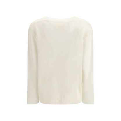 Lisa Yang White Cashmere Sweater