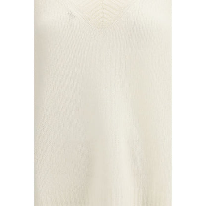 Lisa Yang White Cashmere Sweater