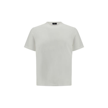 Herno White Cotton T-Shirt