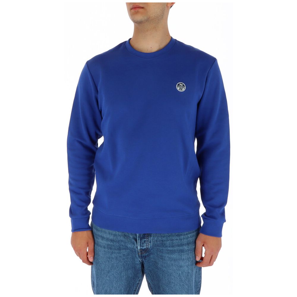North Sails Blue Cotton Sweatshirt