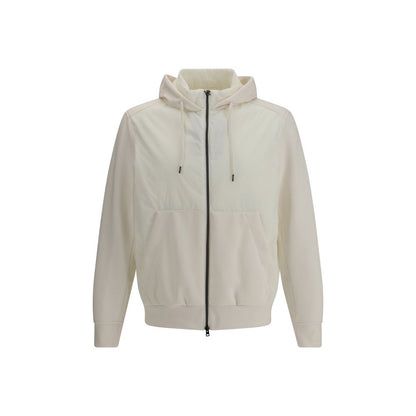 Herno White Polyamide Shell Jacket