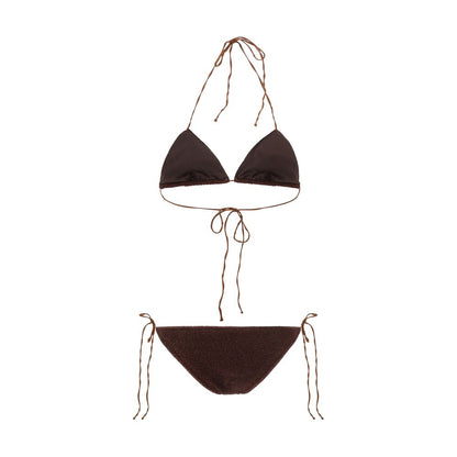 Oséree Brown Elastane Bikini