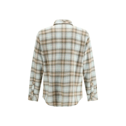 God's True Cashmere Multicolor Cashmere Shirt