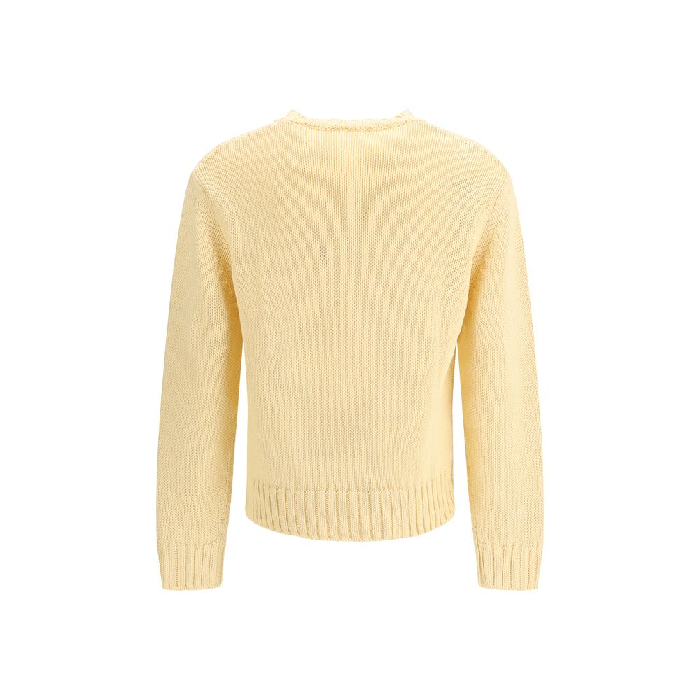 Sunflower Beige Cotton Sweatshirt