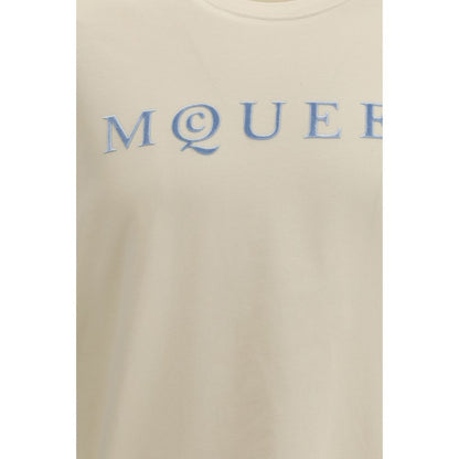 Alexander McQueen Beige Cotton T-Shirt