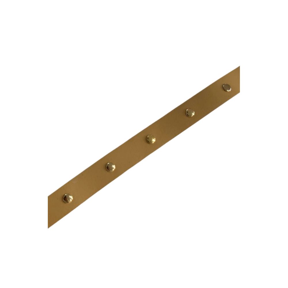 Borbonese Beige Polyvinyl Women's Belt